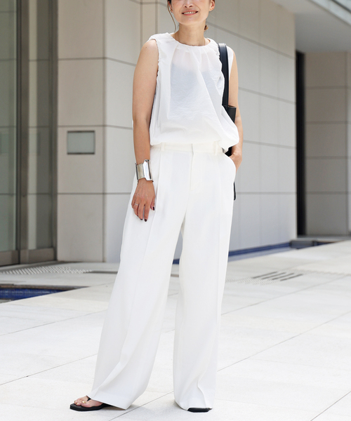 CELERI/セルリ】GATHER ショートトップス（シャツ/ブラウス