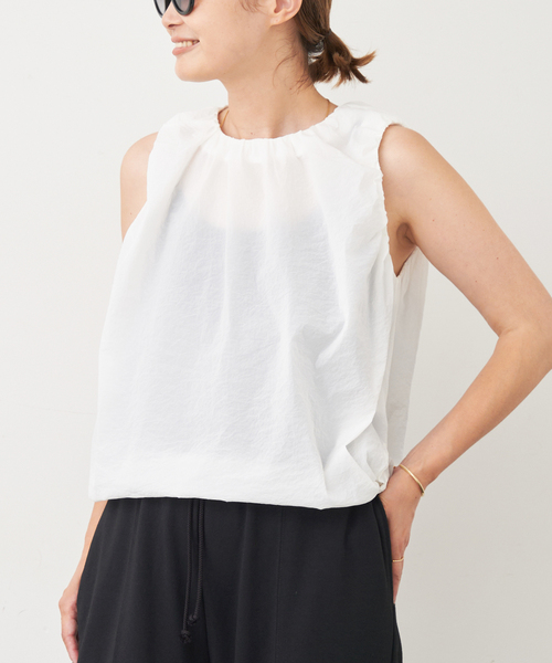 ドゥーズィエムクラス⭐︎ CELERI/セルリ GATHER ショートトップス新品 CELERI/セルリ】GATHER ショートトップス（シャツ／ブラウス