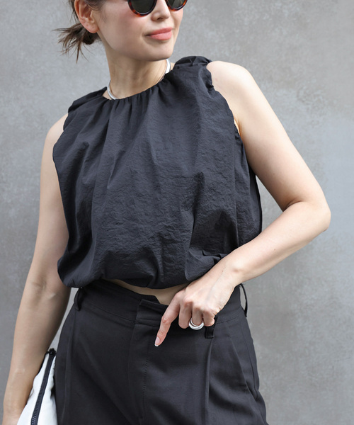 CELERI/セルリ】GATHER ショートトップス（シャツ/ブラウス）｜CELERI