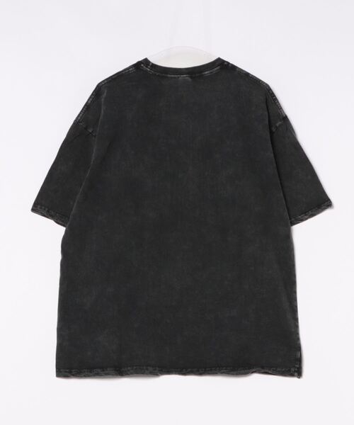 Bling Leads(ブリングリーズ)の「【1枚でキマる☆】ヴィンテージデザイン プリント加工TEE バックプリント(BL)(Tシャツ/カットソー・メンズ・ブラック系1/ブラック系3/ブラック系2・FREE)」の4枚目の写真