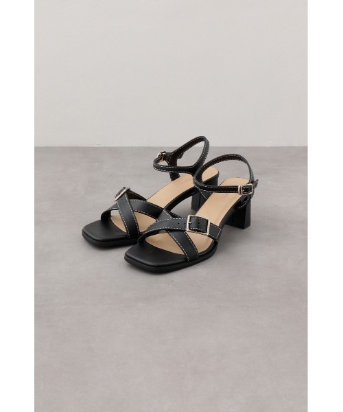 セール】クロスベルトステッチサンダル（サンダル）｜AZUL BY MOUSSY