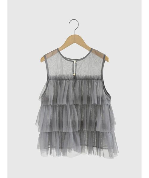 Polyester Organdy Vest