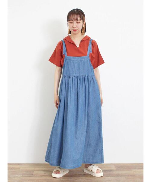 セール】【クールコットン】柄アソートスキッパーチュニック