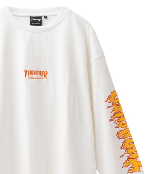 袖プリント LONG SLEEVE T-SHIRT（Tシャツ/カットソー