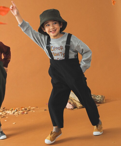 B:MING by BEAMS（ビーミングバイビームス）の「フロント 刺繍 クルーネック スウェット（100～140cm）（スウェット・キッズ・ライトグレー/ピンク・140/130/100/110）」の7枚目の写真