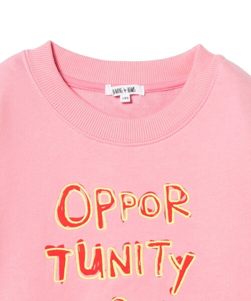 B:MING by BEAMS（ビーミングバイビームス）の「フロント 刺繍 クルーネック スウェット（100～140cm）（スウェット・キッズ・ライトグレー/ピンク・140/130/100/110）」の17枚目の写真