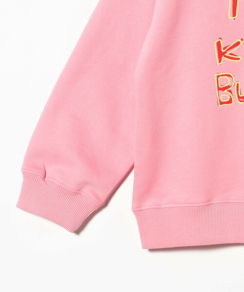 B:MING by BEAMS（ビーミングバイビームス）の「フロント 刺繍 クルーネック スウェット（100～140cm）（スウェット・キッズ・ライトグレー/ピンク・140/130/100/110）」の18枚目の写真