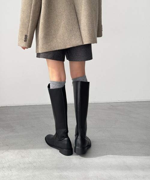 El mar レザーロングブーツ（ブーツ）｜CANAL JEAN（キャナルジーン