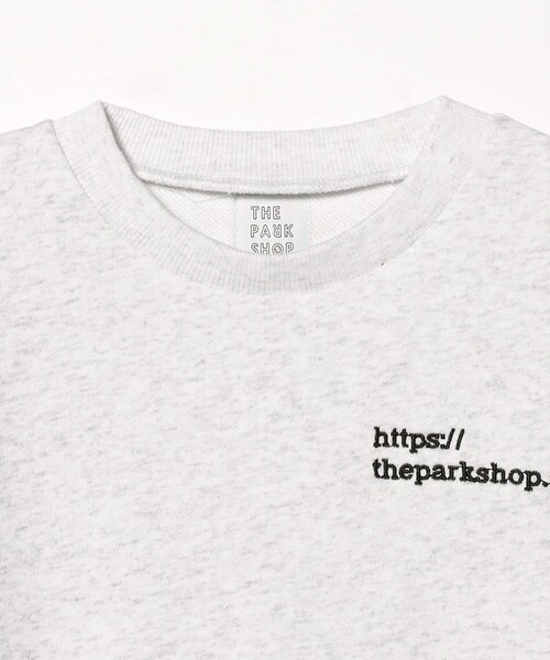 こども ビームス(コドモビームス)の「THE PARK SHOP / ワッフル クルーネック スウェット(95~145cm)(スウェット・キッズ・ホワイト/ネイビー・95/105/115/125/145/135)」の4枚目の写真