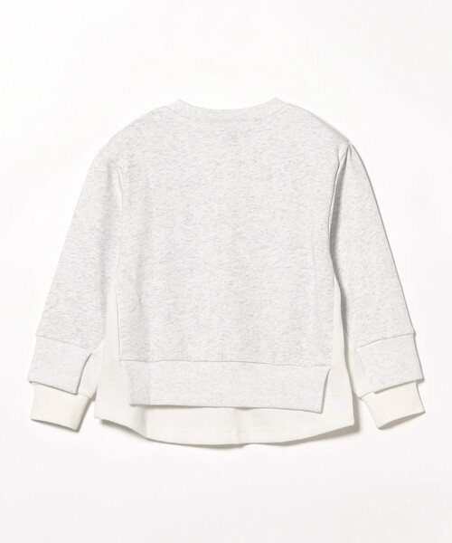 こども ビームス(コドモビームス)の「THE PARK SHOP / ワッフル クルーネック スウェット(95~145cm)(スウェット・キッズ・ホワイト/ネイビー・95/105/115/125/145/135)」の6枚目の写真