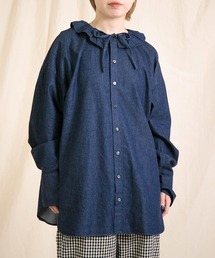 Brocante | [Brocante / ブロカント] 5ozデニム コルレットシャツ(シャツ/ブラウス)