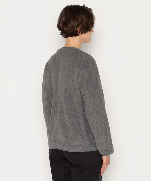DANTON（ダントン）の「WOMEN'S FLEECE COLLARLESS JACKET（ノーカラー