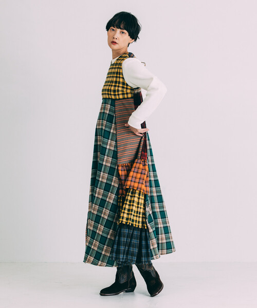 【限定値下】Freada/フリーダ アシメティアードワンピース フリークスストア フリーダ ワンピース 限定値下Freada⁄フリーダ