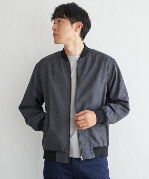 ikka（イッカ）の「Teflon(R)ブルゾン（ブルゾン・メンズ・オリーブ/ブラック/スモークグレー・XL/L/M/S）」の6枚目の写真