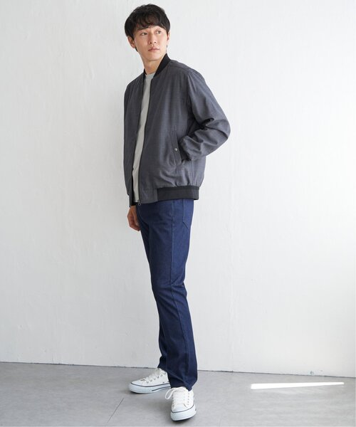 ikka（イッカ）の「Teflon(R)ブルゾン（ブルゾン・メンズ・オリーブ/ブラック/スモークグレー・XL/L/M/S）」の7枚目の写真