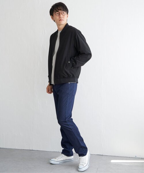 ikka（イッカ）の「Teflon(R)ブルゾン（ブルゾン・メンズ・オリーブ/ブラック/スモークグレー・XL/L/M/S）」の9枚目の写真