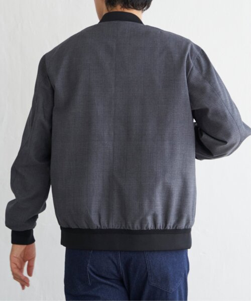 ikka（イッカ）の「Teflon(R)ブルゾン（ブルゾン・メンズ・オリーブ/ブラック/スモークグレー・XL/L/M/S）」の14枚目の写真