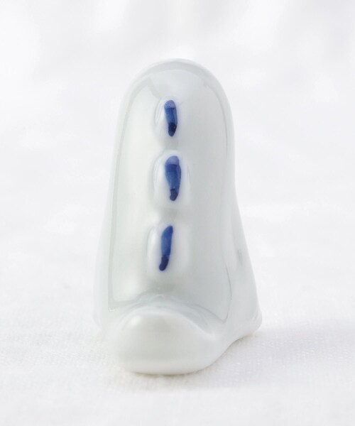 212 KITCHEN STORE（トゥワントゥキッチンストア）の「江戸っ子恐竜 白×青 ティラノザウルス 箸置（カトラリー・レディース・その他・00）」の5枚目の写真