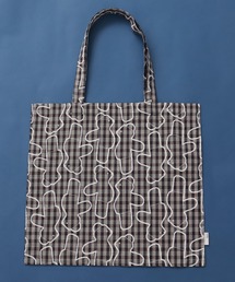 I am I in fact... | Bear pattern check トートバッグ(トートバッグ)