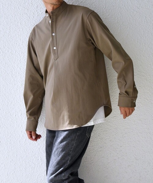 SHIPS any: SORONA(R) ストレッチ ジャージー バンドスキッパー プル