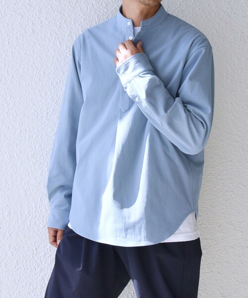 AZUL BY MOUSSY | スキッパープルオーバーシャツ (シャツ