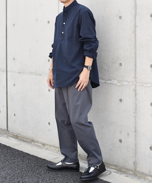 SHIPS any: SORONA(R) ストレッチ ジャージー バンドスキッパー プル