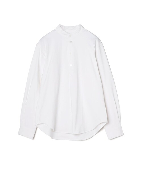 SHIPS any（シップス エニィ）の「SORONA(R) ストレッチ ジャージー バンドスキッパー プルオーバー シャツ◆（シャツ/ブラウス・メンズ・ブルー/ネイビー/ホワイト/カーキ/ダークグレー/ライトブルー・MEDIUM/SMALL/X-LARGE/LARGE）」の16枚目の写真
