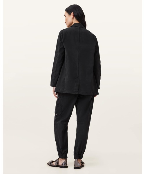 ALLSAINTS（オールセインツ）の「FLORENCE CARGO JOGGER TROUSERS | FLORENCE カーゴ ジョガー トラウザー（カーゴパンツ・レディース・ブラック・10/4/6/8）」の6枚目の写真