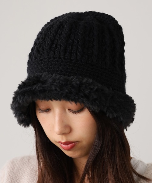 tiit tokyo 新品　ファー帽子 tiit tokyo 新品 ファー帽子 tiit tokyo 新品 ファー帽子