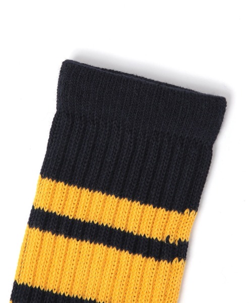 LOWRYS FARM（ローリーズファーム）の「ラインソックス 136308（ソックス/靴下・レディース・ネイビー/レッド/イエロー系その他/ブラック/グリーン・FREE）」の6枚目の写真
