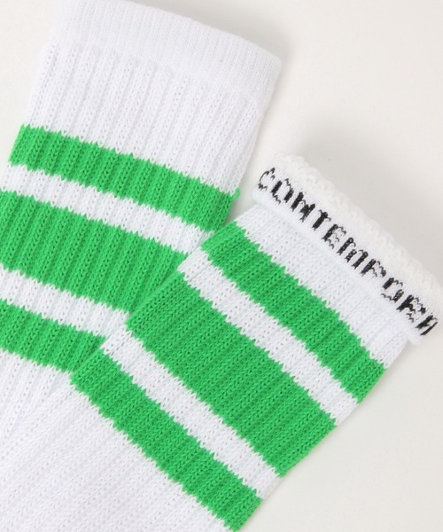 LOWRYS FARM（ローリーズファーム）の「ラインソックス 136308（ソックス/靴下・レディース・ネイビー/レッド/イエロー系その他/ブラック/グリーン・FREE）」の15枚目の写真