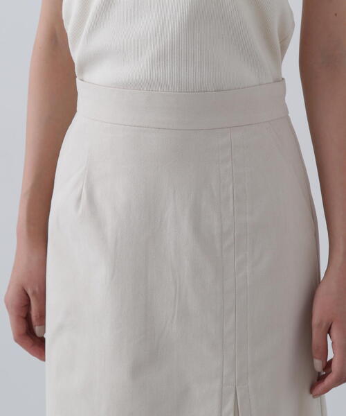 N.(N. Natural Beauty Basic)(エヌエヌナチュラルビューティーベーシック)の「◆コーデュロイスリットスカート(スカート・レディース・チャコールグレー/クリーム/ブラウン・SMALL/MEDIUM)」の18枚目の写真