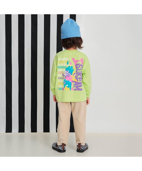 BREEZE(ブリーズ)の「カラバリカットコールパンツ(その他パンツ・キッズ・ピンク/ベージュ/オレンジ/グリーン/ブラック・140/80/90/100/110/120/130)」の6枚目の写真