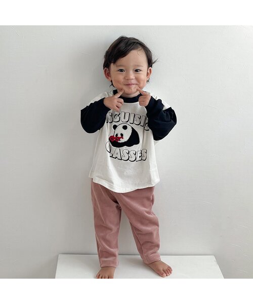 BREEZE(ブリーズ)の「カラバリカットコールパンツ(その他パンツ・キッズ・ピンク/ベージュ/オレンジ/グリーン/ブラック・140/80/90/100/110/120/130)」の12枚目の写真