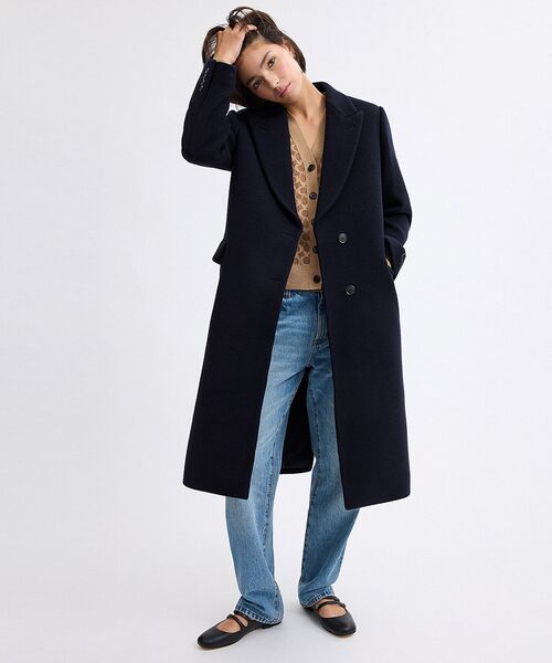 COACH（コーチ）の「オーバーサイズド ウール コート（その他アウター・レディース・ブルー系その他・X-SMALL/SMALL/MEDIUM）」の3枚目の写真