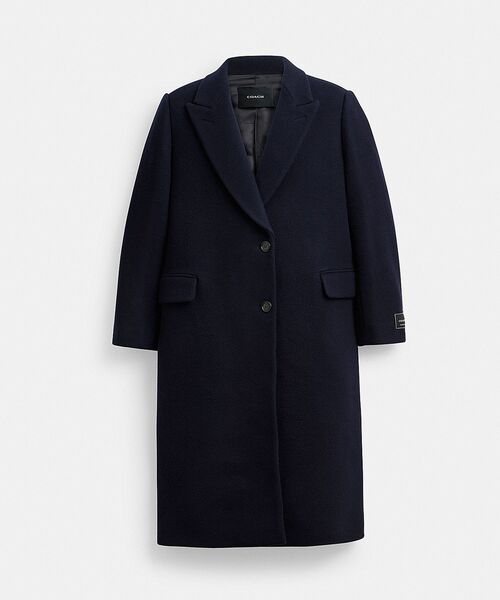 COACH（コーチ）の「オーバーサイズド ウール コート（その他アウター・レディース・ブルー系その他・X-SMALL/SMALL/MEDIUM）」の5枚目の写真