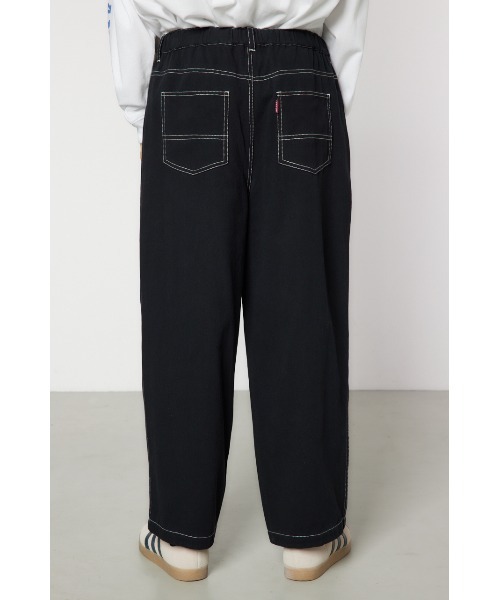 RODEO CROWNS WIDE BOWL（ロデオクラウンズワイドボウル）の「color stitching pants（その他パンツ・メンズ・アイボリー/ブラック/ブラウン・LARGE/MEDIUM）」の11枚目の写真