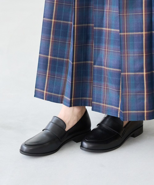 welleg(ウェレッグ)の「整うローファー(ローファー・レディース・ブラック/ブラック系1・22.5cm/23.0cm/23.5cm/24.0cm/24.5cm)」の3枚目の写真