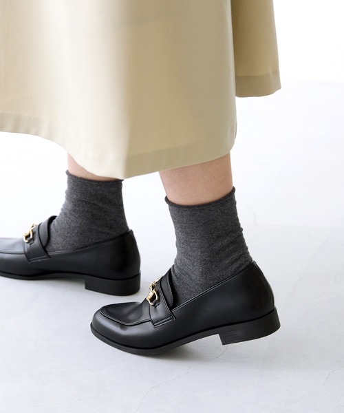 welleg(ウェレッグ)の「整うローファー(ローファー・レディース・ブラック/ブラック系1・22.5cm/23.0cm/23.5cm/24.0cm/24.5cm)」の19枚目の写真