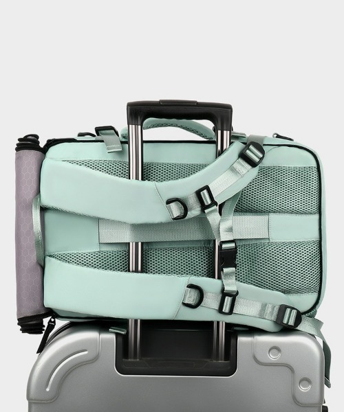 新品 C&K リュック　バッグ　しいけさんVIPクッション付 ナイロンタッサー ポーチ付きバックパック （リュック・バック