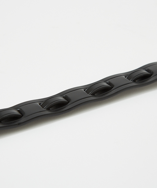 ABAHOUSE(アバハウス)の「Black Leather Hook Belt /ピックベルト/フックベルト/ユニセックス(ベルト・メンズ・その他1/その他2/その他3/その他4・フリー)」の11枚目の写真
