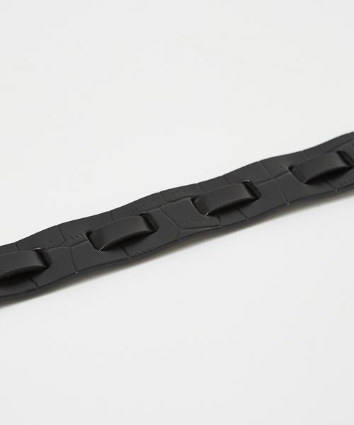 ABAHOUSE(アバハウス)の「Black Leather Hook Belt /ピックベルト/フックベルト/ユニセックス(ベルト・メンズ・その他1/その他2/その他3/その他4・フリー)」の19枚目の写真