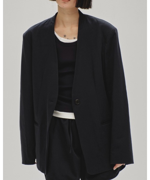 新品Todayful Collarless Cottonsatin Jacket TODAYFUL(トゥデイフル) / Life's online store（ライフズ