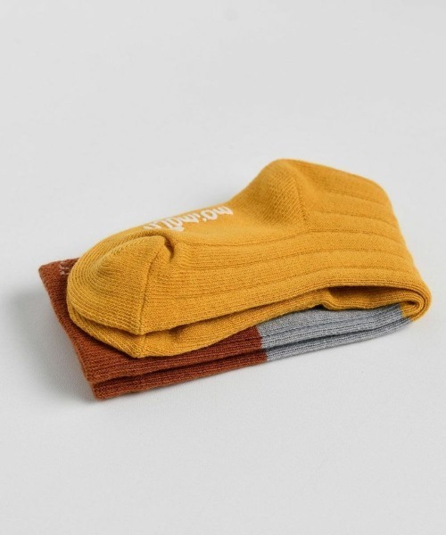 moimoln（モイモルン）の「ペロロングソックス（ソックス/靴下・キッズ・マスタード/ミント・10cm/12cm/14cm/16cm）」の10枚目の写真
