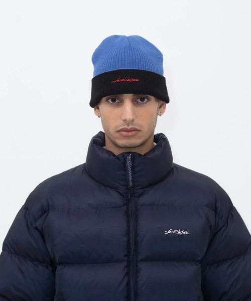 YESEYESEE（イエスアイシー）の「Y.E.S Reversible Beanie（ニットキャップ/ビーニー・メンズ・ブルー/レッド/ベージュ・FREE）」の13枚目の写真