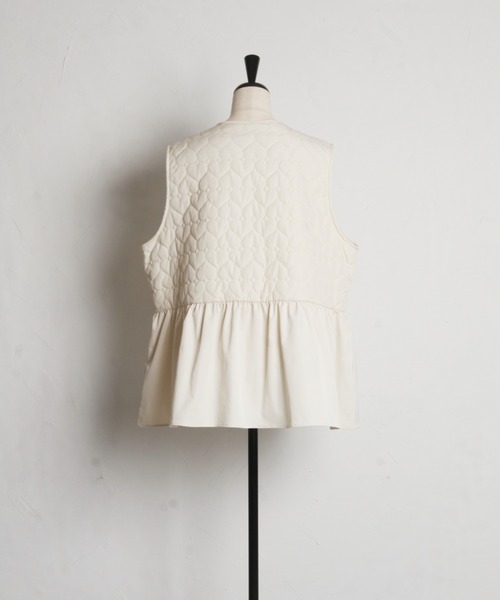 ZOZO限定】ハートキルティングベスト（ベスト）｜tocco closet