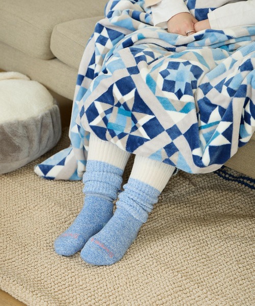 BAYFLOW（ベイフロー）の「[保温効果で暖かさ続く]BF HEATソックス（ソックス/靴下・レディース・ベージュ/サックスブルー/グレー・0）」の5枚目の写真