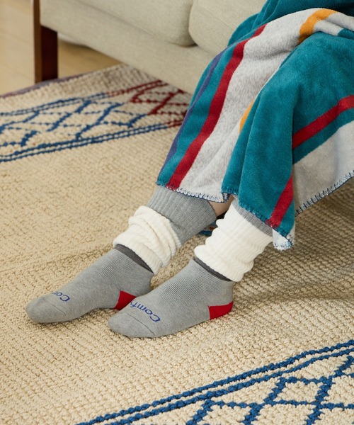 BAYFLOW（ベイフロー）の「[保温効果で暖かさ続く]BF HEATソックス（ソックス/靴下・レディース・ベージュ/サックスブルー/グレー・0）」の6枚目の写真