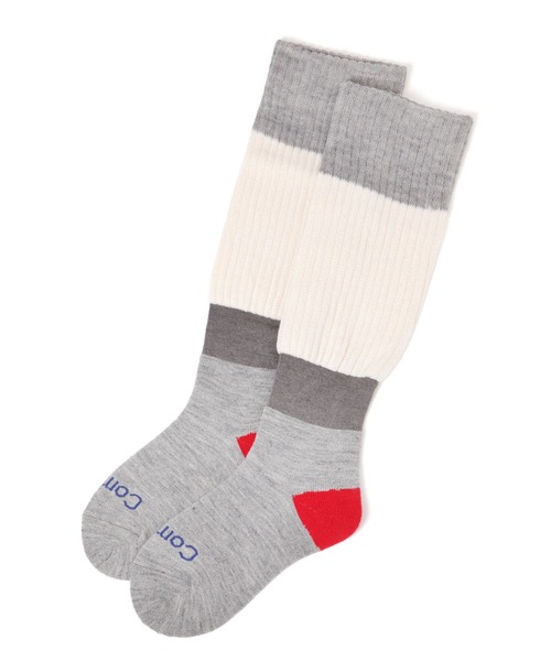 BAYFLOW（ベイフロー）の「[保温効果で暖かさ続く]BF HEATソックス（ソックス/靴下・レディース・ベージュ/サックスブルー/グレー・0）」の7枚目の写真