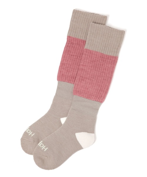 BAYFLOW（ベイフロー）の「[保温効果で暖かさ続く]BF HEATソックス（ソックス/靴下・レディース・ベージュ/サックスブルー/グレー・0）」の8枚目の写真